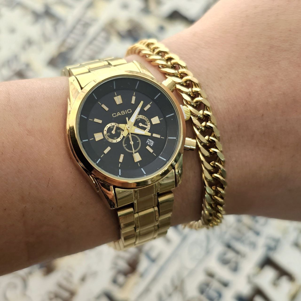 ست ساعت زنانه ومردانه برند کاسیو Casio