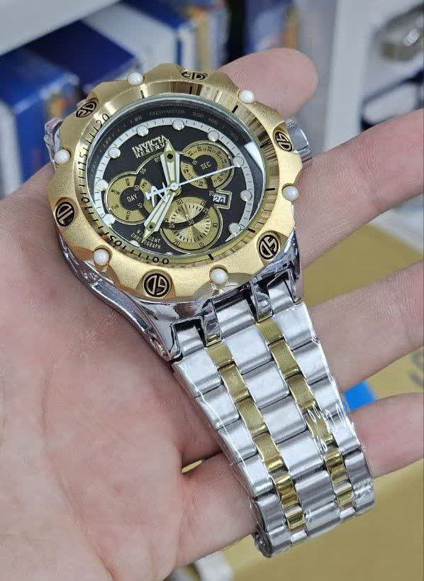 ساعت مچی مردانه برند اینویکتا سه موتوره کرنوگراف فول آپشن