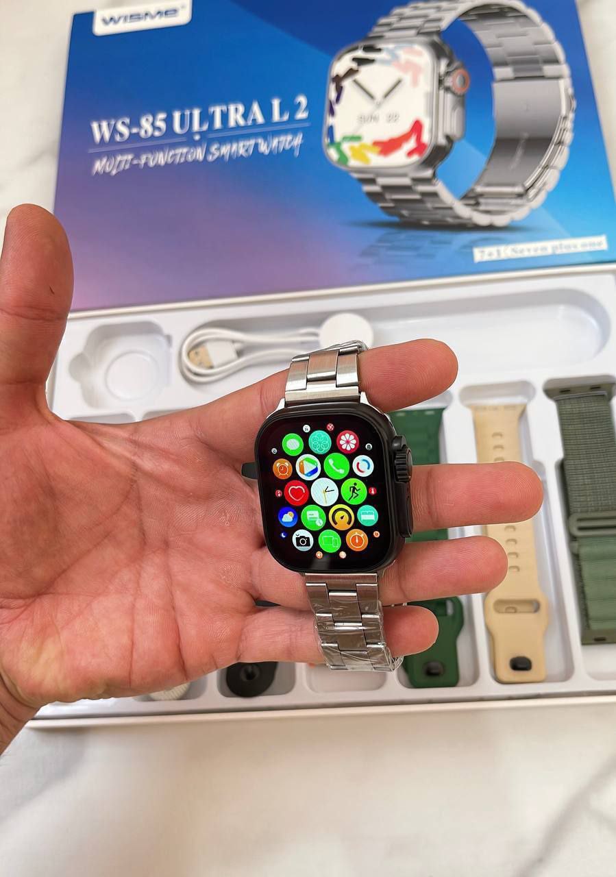 ساعت هوشمند(اسمارت واچ) 😍⌚️ مدل: WS-85 Ultra2