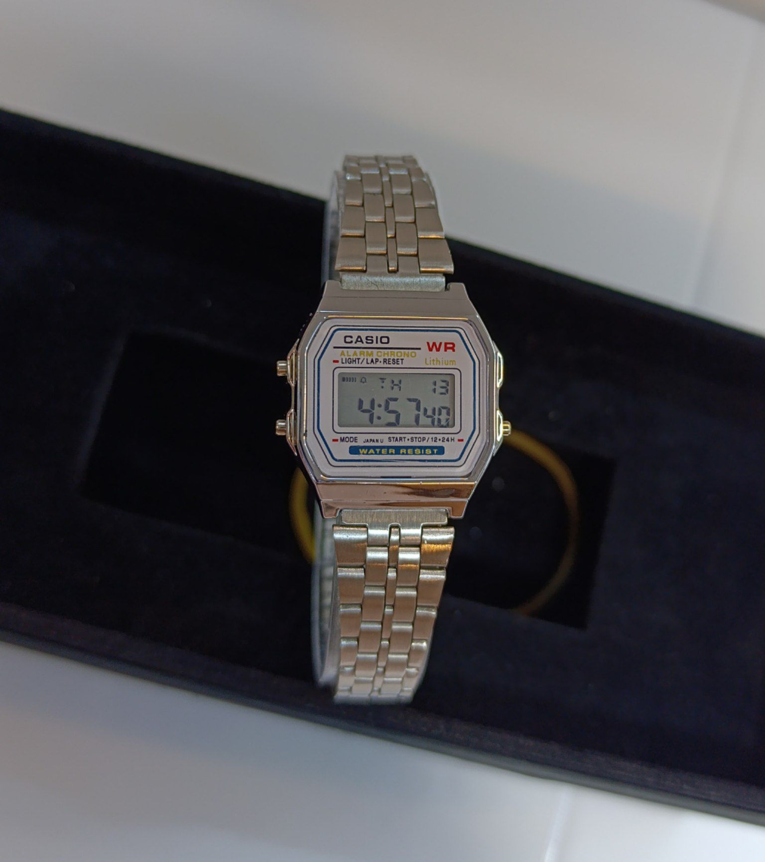 ساعت کاسیو نوستالژی دخترانه و زنانه ✅ساعت کاسیو نوستالژی در چند رنگ زیبا و ✅کاربردی ✅دارای کرنوگراف ✅تاریخ شمار ✅نمایش شب و روز ✅آلارم ✅نشان دهنده ی روزهای هفته ✅باتری قابل تعویض ✅ضد آب در حد شست و شوی دست