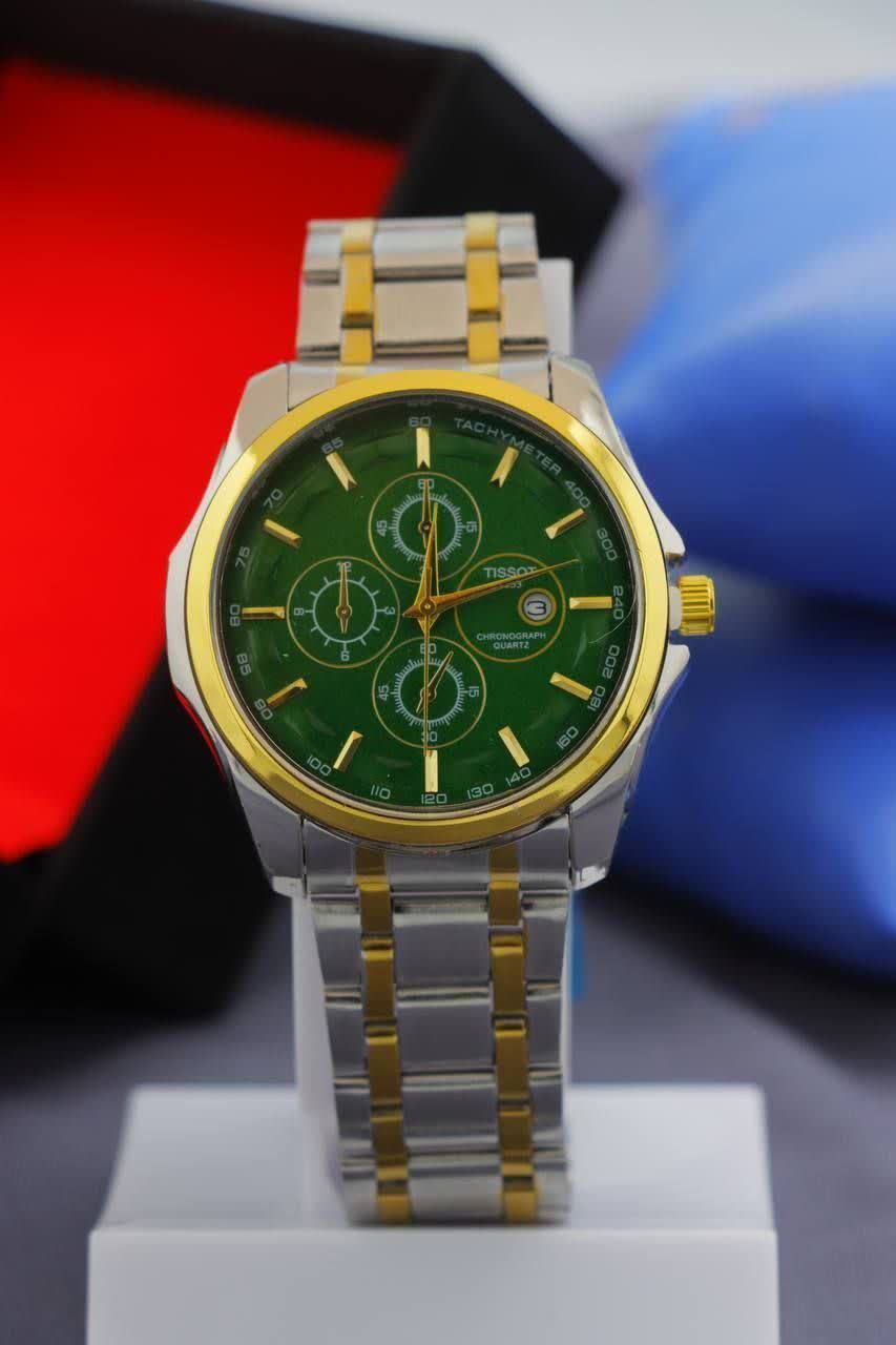 ساعت مچی مردانه Tissot  for men  CLASSIC   #مردانه #فلزی موتور شرکتی دارای روزشمار بند استیل رنگ ثابت سایز کلاسیک  ضدآب   به همراه: جعبه هدیه  وباتری