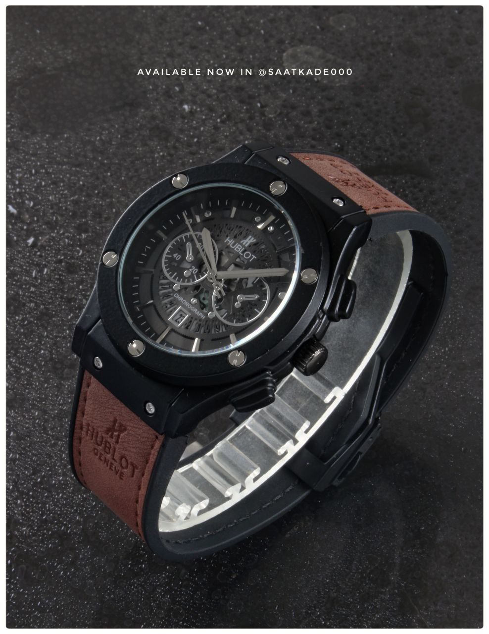 ست ساعت مردانه 💡پیشنهاد ویژه ❌New collection  Hublot BigBang  ساعت هابلوت طرح بیگ‌بنگ برای آقایان  موتور تایوان درجه یک دارای روزشمار بند رابر رویه مخملی حک شده آنتی آلرژی قاب فلزی مات قاب پشت استیل قفل استیل کلیپسی هابلوت  ۳۰ درصد تخفیف