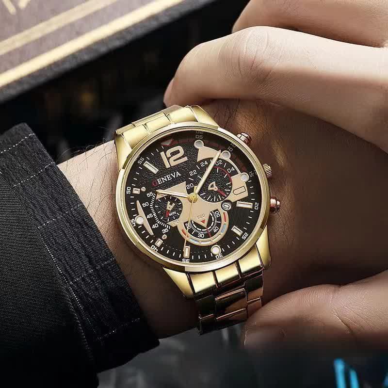 ساعت مچی مردانه eagletime  Orlendo  geneva for men     مردانه ▪️بند فلزی طرح سرامیکی طرح ۳ موتور طرح اتومات ▪️قفل تاشو  به همراه جعبه هدیه
