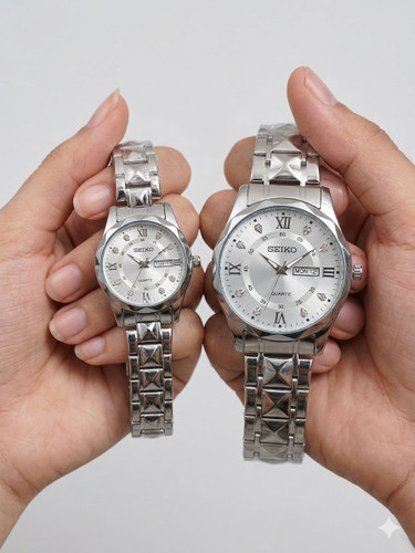 ست ساعت زنانه و مردانه برند سیکو Seiko