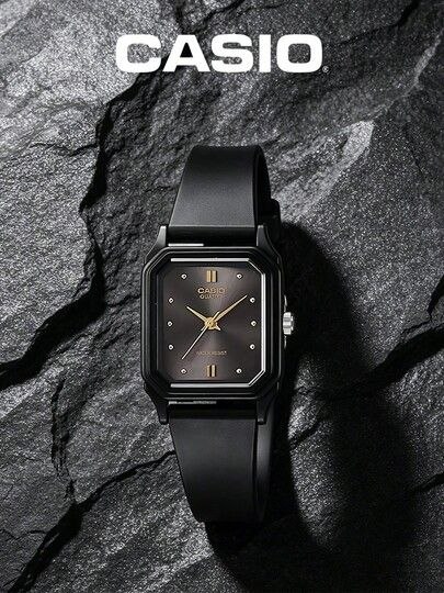 ساعت مچی زنانه Casio LQ-142E-1ADF اورجینال  برای خانمها .  اگر از طرفدران ساعت های کاسیو هستید مطمئنا این مدل رو میشناسید سالها داره تولید میشه و هنوز هم طرفدران بیشماری داره هم بخاطر کیفیت بی‌نقصش و هم قیمتش ک برای یه ساعت اورجینال بسیار بسیار پایینه .  " کاسیو" برندی که در توضیحش حتما شنیدین میگن ساعتیه که خراب بشو نیست ؛ نه با آب و نه ضربه بندش رزین ضدحساسیته ک برای پوستهای حساس هم مناسبه . در توضیحات این ساعت اومده اگر اهل ماجراجویی در کوه صحرا و جنگل‌هایی با آبشار و رودخانه هستید قبل هرچیزی ب این ساعت نیاز دارید .  بسیار سبک و خوشدست