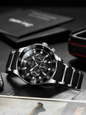 ساعت مچی مردانه ⌚ MATTURI NEW ARRIVAL 🖤⌚️ MATTURI | NEW DROP Original watch 💎 متّوری🔥🔥🔥 ترکیب جذاب طراحی اسپرت و لوکس ◾️صفحه مشکی با طراحی چندلایه و جزئیات چشمگیر ◾️برند شرکتی اوریجینال ◾️گارانتی معتبر ◾️قطرصفحه ۴۵ میلیمتر ▪️شب نما ▪️قفل کلیپسی ▪️دارای روز شمار ▪️کرنوگراف با سابدایالهای کاربردی ▪️نمایش ۲۴ ساعته ▪️موتور کوارتز ▪️ بند مشکی با طراحی متفاوت و اسپرت ▪️شیشه معدنی با انعکاس جذاب و ظاهر پریمیوم ▪️مناسب استفاده روزمره، استایل اسپرت و نیمهرسمی