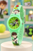lidon cute 💓 ♤لیدون کارتونی جدیدترین کالکشن بچگونه😍 سگک کمربندی موتورکوارتز نمایشگر اعداد شبرنگ اپوکسی جنس بند سلیکونی کیفیت وقیمت مناسب