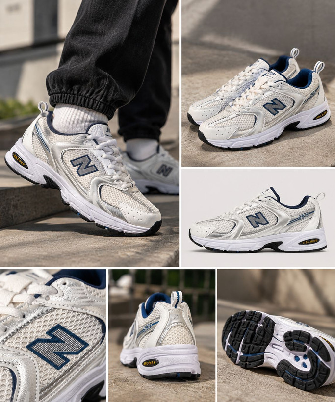 کتانی نیوبالانس 530 ست مردانه و زنانه👟💫 ✅رویه پارچه راشل و فوم حوله ای ✅زیره ایربولینگ ✅کف دوخت اشتروبل ✅نرم و منطعف ✅️سایزبندی 37 تا 44 ✅هزینه ارسال 120 ✅ارسال فوری🚀 #کفش_مردانه #کفش_زنانه #کفش_ست 🌈رنگ بندی: مشکی _ سفید ⚜️ سایز ها : 37 - 38 - 39 - 40 - 41 - 42 - 43 _44